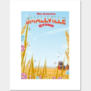 Smallville Kansas Travel poster Posters and Art